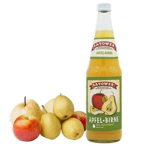 100% Apfel-Birnensaft - Direktsaft 0,7l